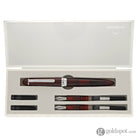 Monteverde Monza Fountain Pen in Red - Fine Medium and Omniflex Nibs Pack of 3