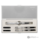 Monteverde Monza ID Fountain Pen in Crystal Clear - Calligraphy Set