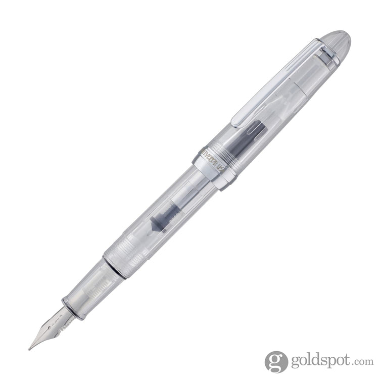 Monteverde Monza ID Fountain Pen in Crystal Clear - Calligraphy Set