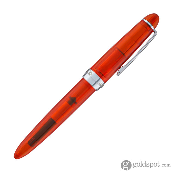 Monteverde Monza ID Fountain Pen in Orange Set - Flex Nib