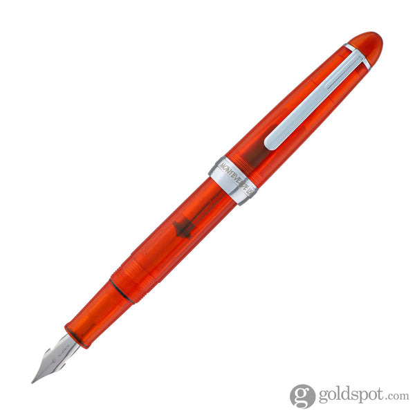 Monteverde Monza ID Fountain Pen in Orange Set - Flex Nib