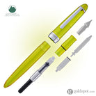 Monteverde Monza ID Fountain Pen in Yellow - Flex Nib