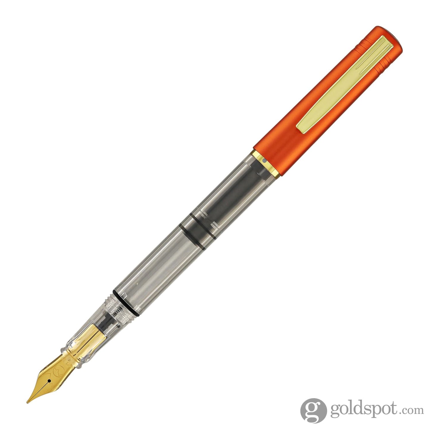 Monteverde MP1 Fountain Pen in Mercury Orange with 15ml Bottled Ink Fountain Pen