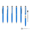 Monteverde Poquito Stylus Ballpoint Pen in Cobalt Blue with Chrome Trim Ballpoint Pens