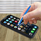 Monteverde Poquito Stylus Ballpoint Pen in Cobalt Blue with Chrome Trim Ballpoint Pens