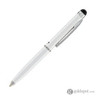 Monteverde Poquito Stylus Ballpoint Pen in Pearl White with Chrome Trim Ballpoint Pens