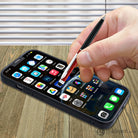 Monteverde Poquito Stylus Ballpoint Pen in Red & Black with Chrome Trim Ballpoint Pens