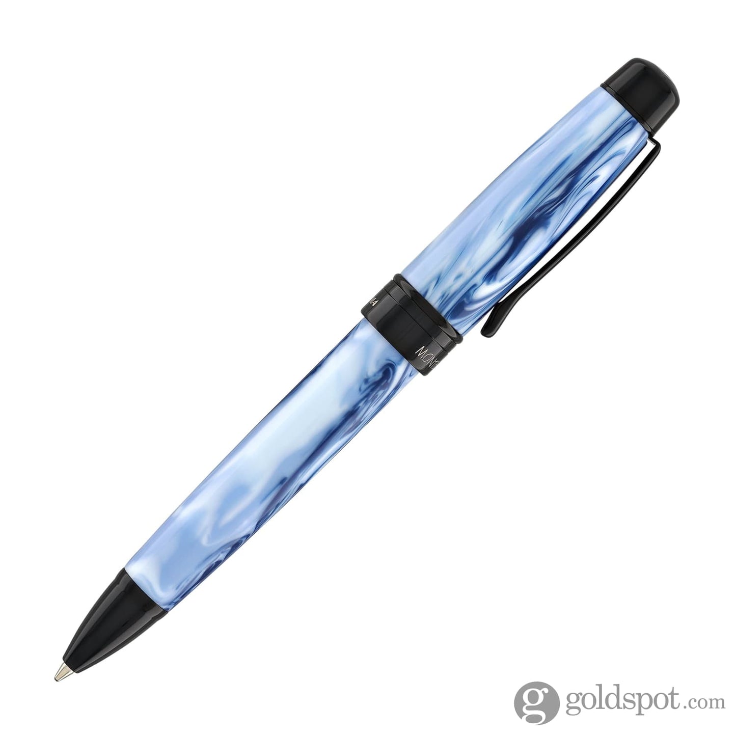 Monteverde Prima Ballpoint Pen in Blue Swirl Ballpoint Pen