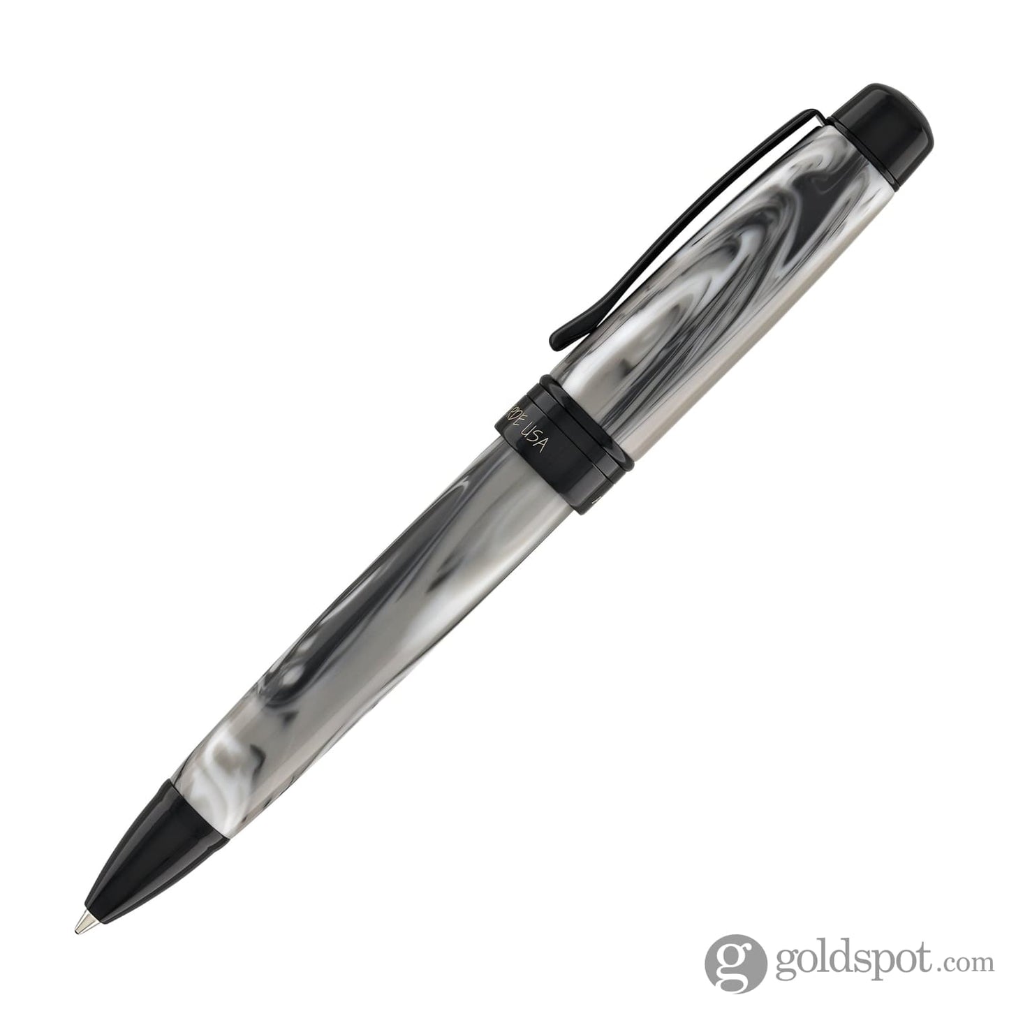 Monteverde Prima Ballpoint Pen in Grey Swirl Ballpoint Pen