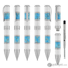 Monteverde Regatta Ballpoint Pen in Santorini Blue Ballpoint Pens