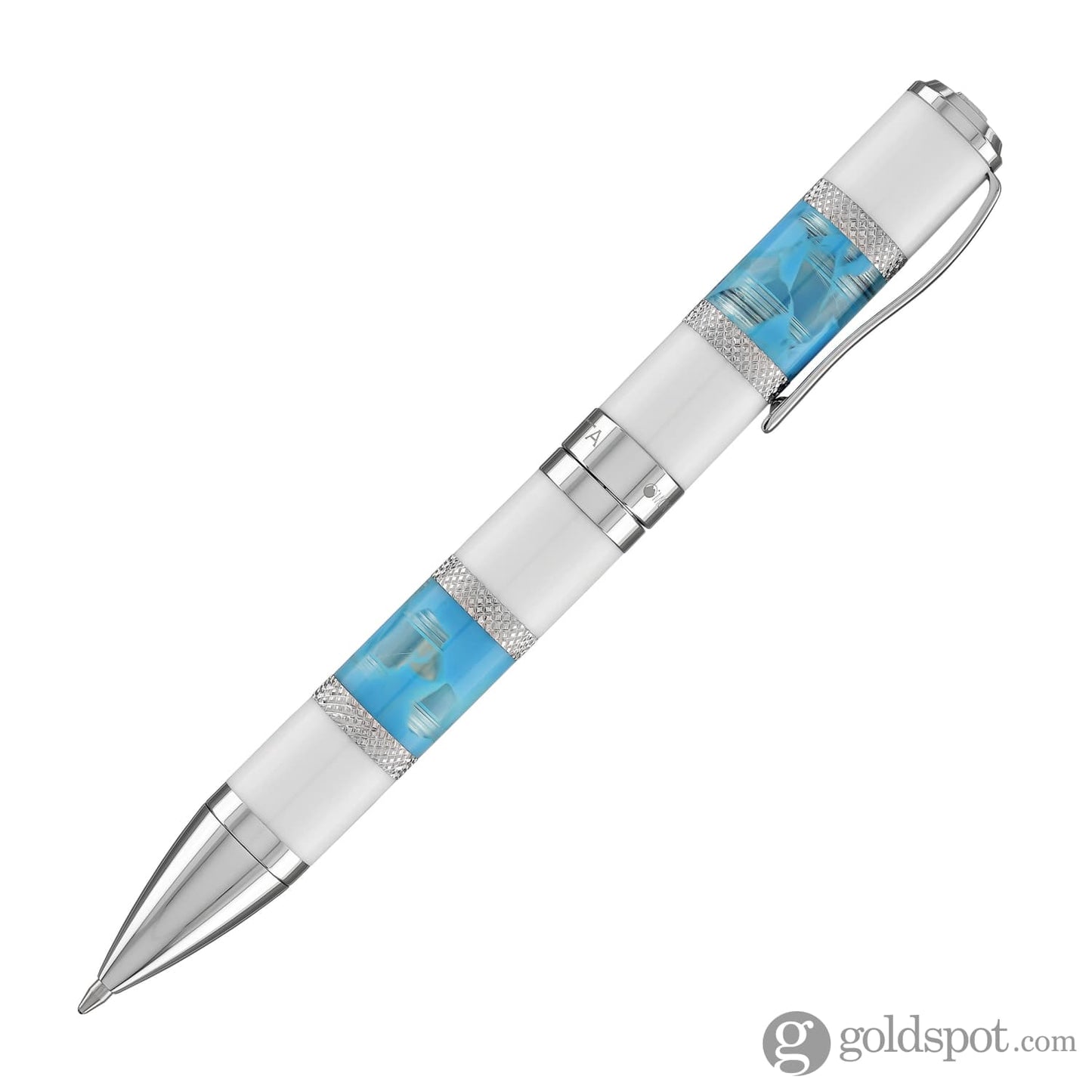 Monteverde Regatta Ballpoint Pen in Santorini Blue Ballpoint Pens