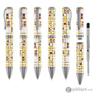 Monteverde Regatta Mondrian Ballpoint Pen in Broadway Boogie-Woogie Ballpoint Pens