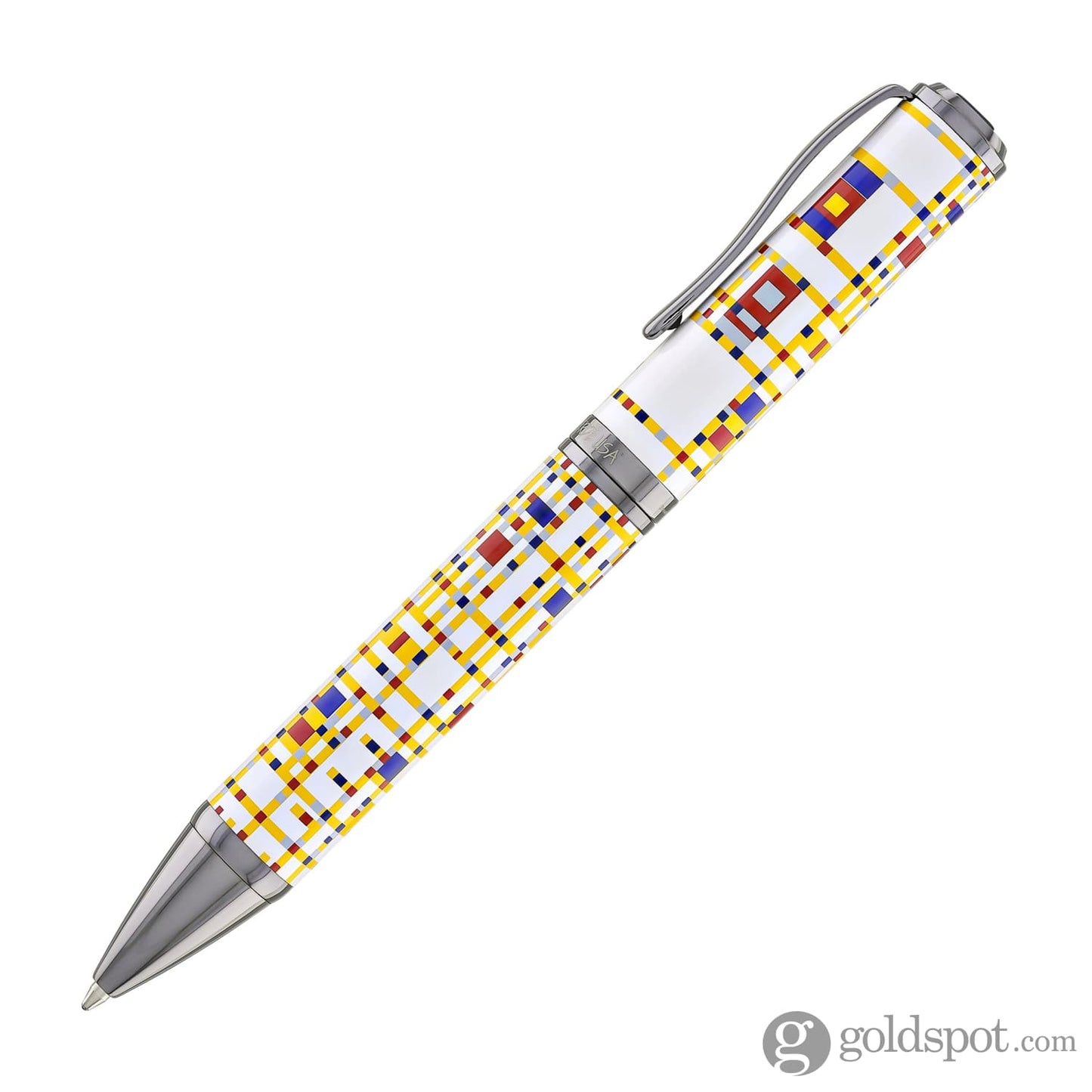 Monteverde Regatta Mondrian Ballpoint Pen in Broadway Boogie-Woogie Ballpoint Pens
