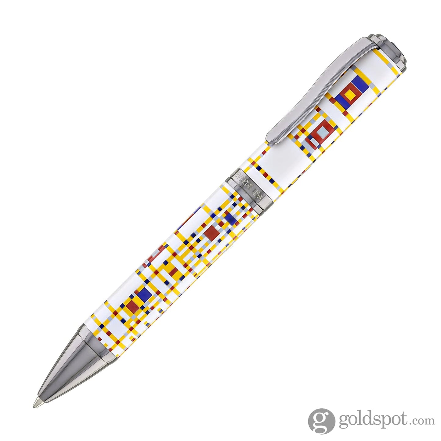 Monteverde Regatta Mondrian Ballpoint Pen in Broadway Boogie-Woogie Ballpoint Pens