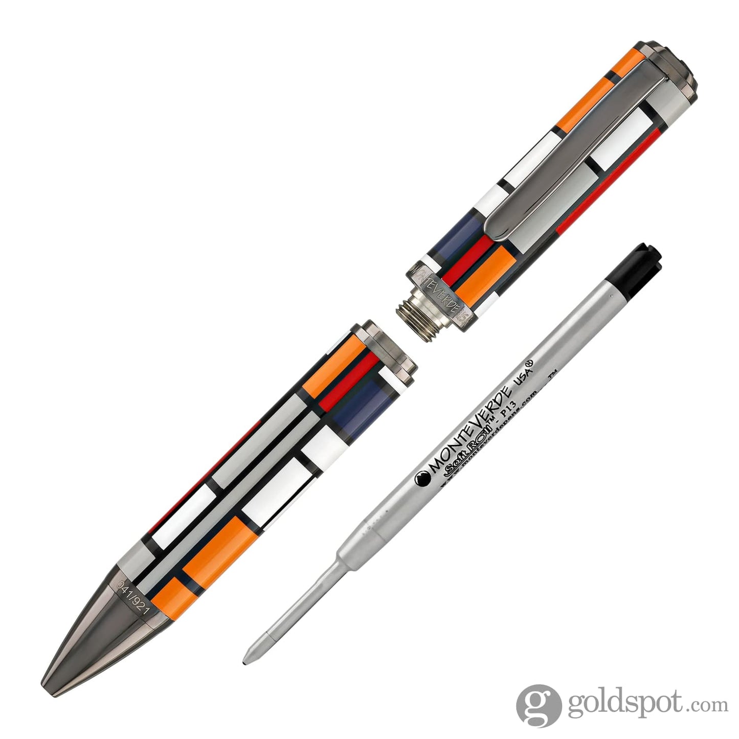 Monteverde Regatta Mondrian Ballpoint Pen in Composition