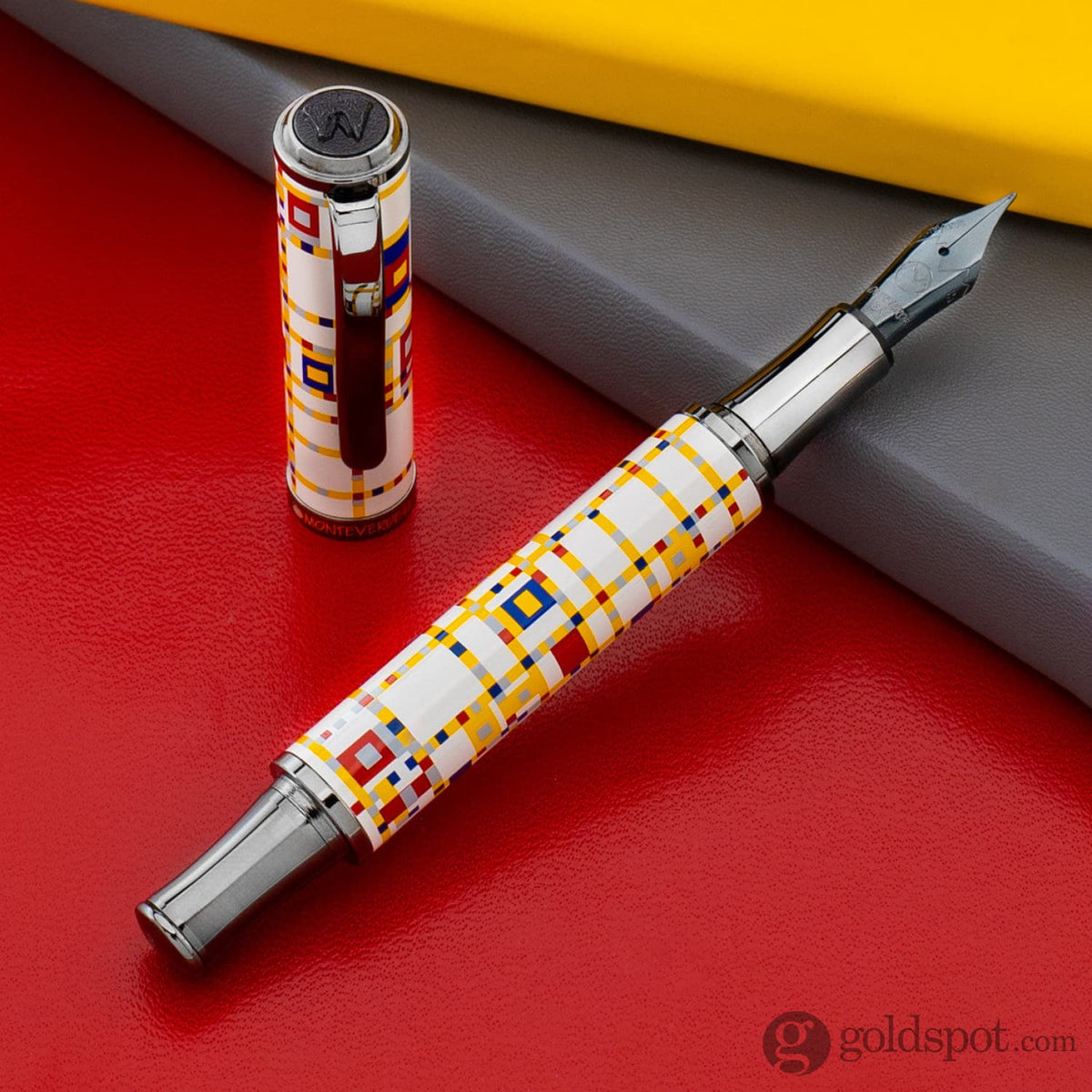 Monteverde Regatta Mondrian Fountain Pen in Broadway Boogie-Woogie 