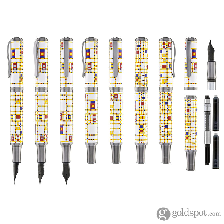 Monteverde Regatta Mondrian Fountain Pen in Broadway Boogie-Woogie Fountain Pen