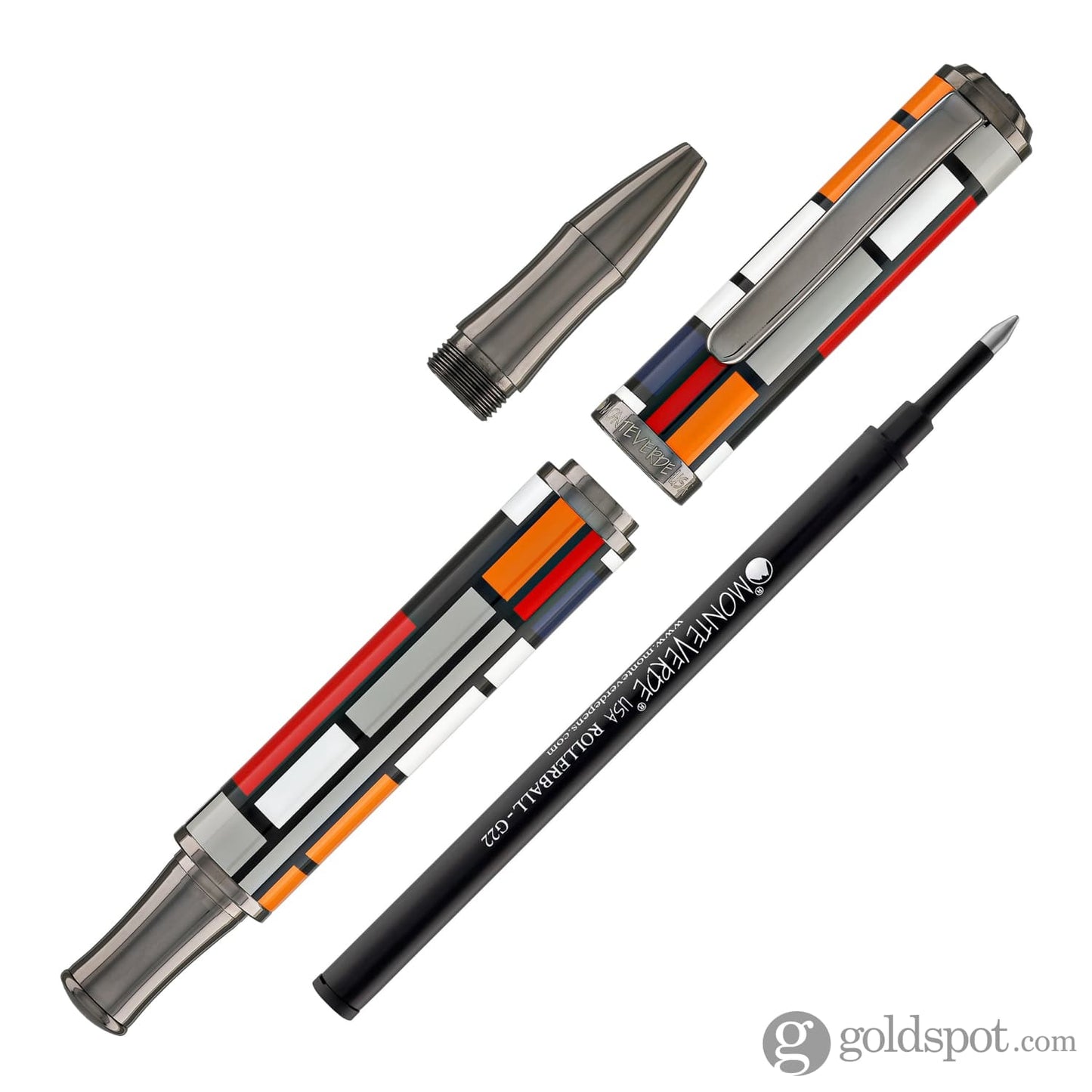Monteverde Regatta Mondrian Rollerball Pen in Composition