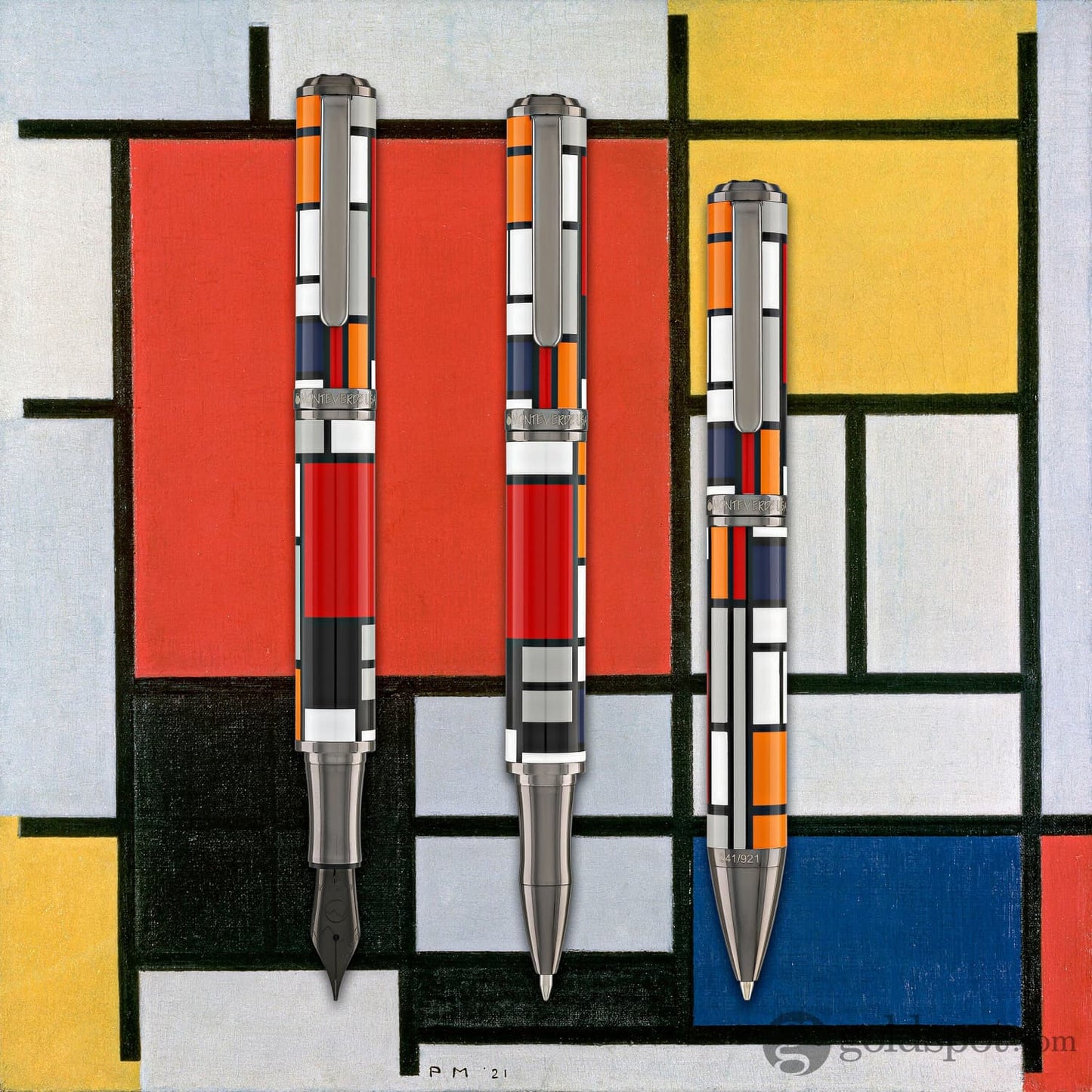 Monteverde Regatta Mondrian Rollerball Pen in Composition
