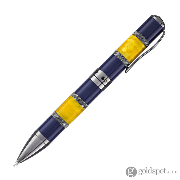 Monteverde Regatta Sport Ballpoint Pen in Blue/Yellow Ballpoint Pen