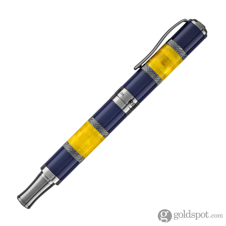 Monteverde Regatta Sport Fountain Pen in Blue/Yellow Fountain Pen