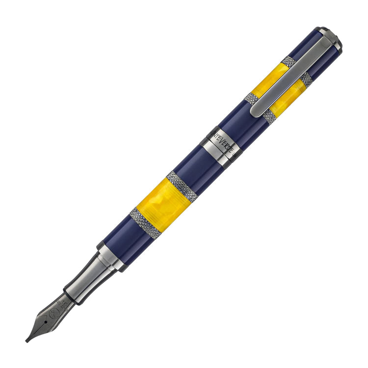 Monteverde Regatta Sport Fountain Pen in Blue/Yellow Fountain Pen