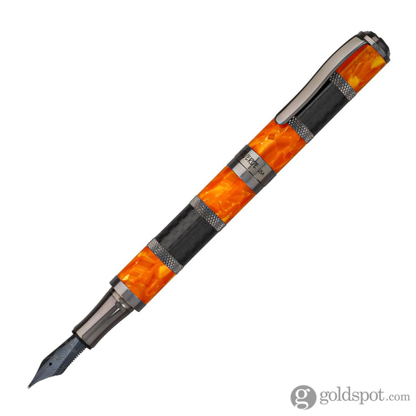 Monteverde Regatta Sport Fountain Pen in Orange/Carbon Fiber Fountain Pen