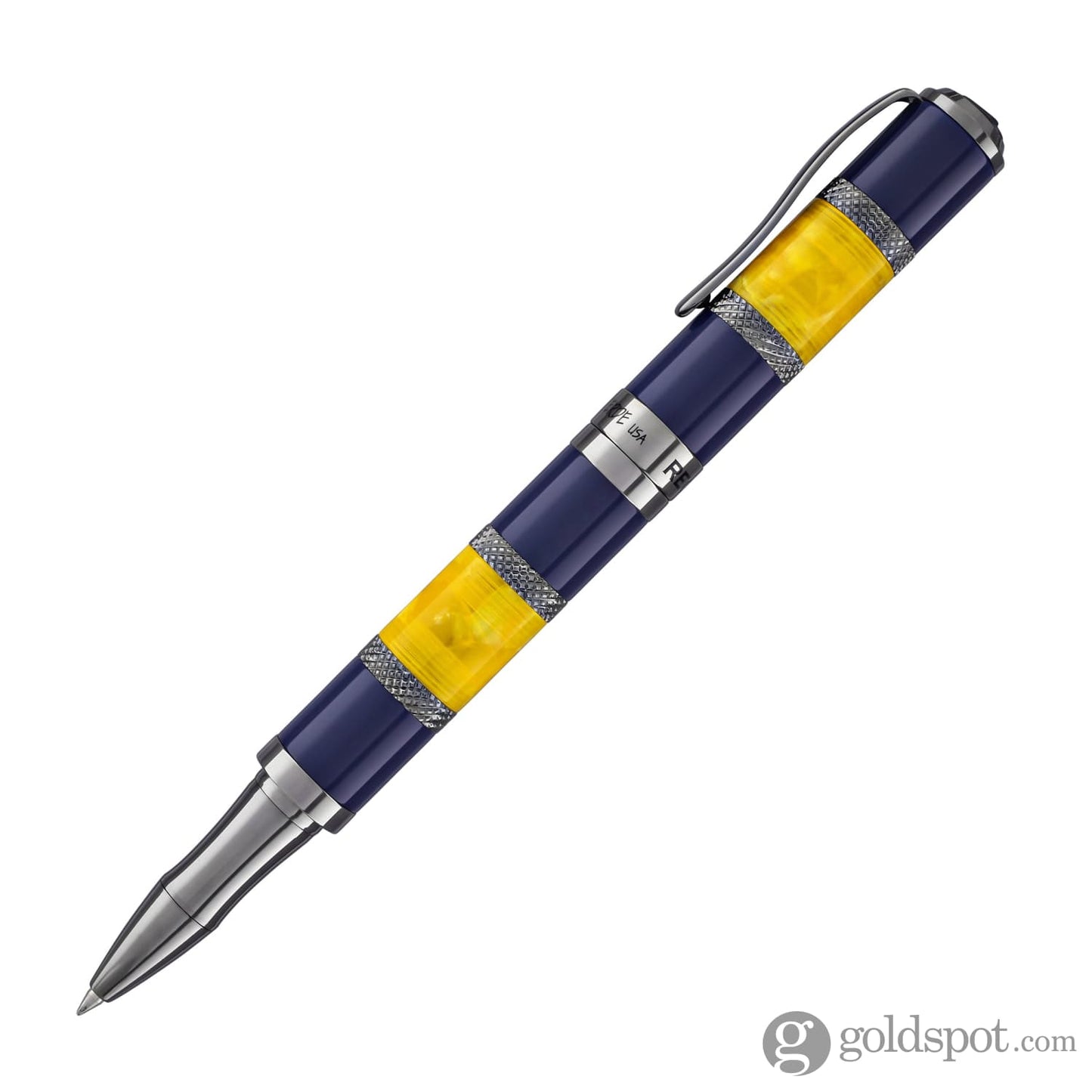 Monteverde Regatta Sport Rollerball Pen in Blue/Yellow Rollerball Pen