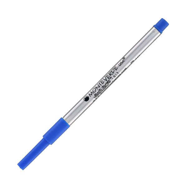 Monteverde Soft Roll Ballpoint Pen Refill in Blue - Medium Point Ballpoint Pen Refills