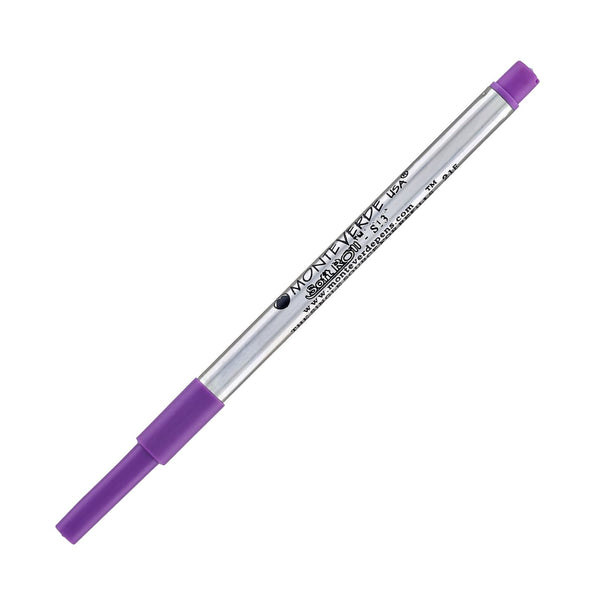 Monteverde Soft Roll Ballpoint Pen Refill in Pink - Medium Point Ballpoint Pen Refills