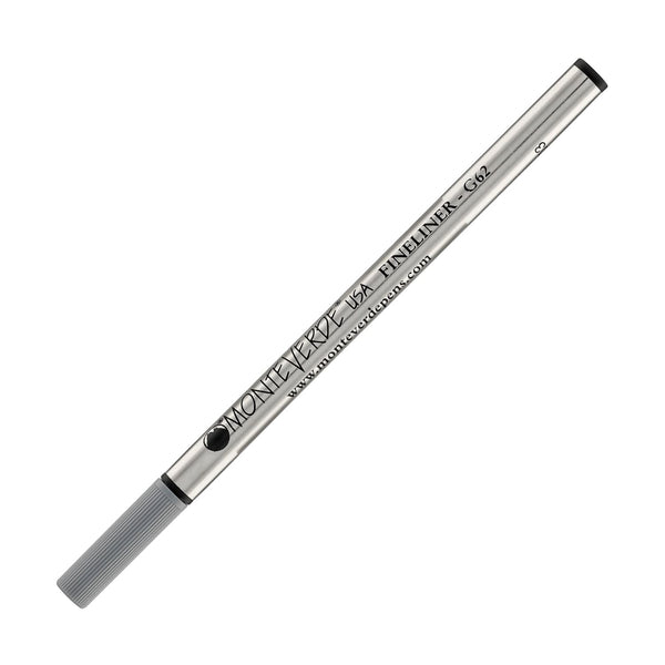 Monteverde Spring Loaded Fineliner Refill in Black - Fine Point Fibertip Refills