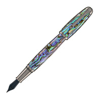 Monteverde Super Mega Fountain Pen in Abalone with Gunmetal Trim