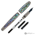 Monteverde Super Mega Fountain Pen in Abalone with Gunmetal Trim Fountain Pen