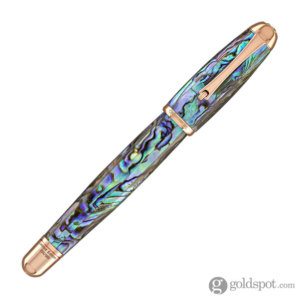 Monteverde Super Mega Fountain Pen in Abalone with Rosegold Trim Fountain Pen