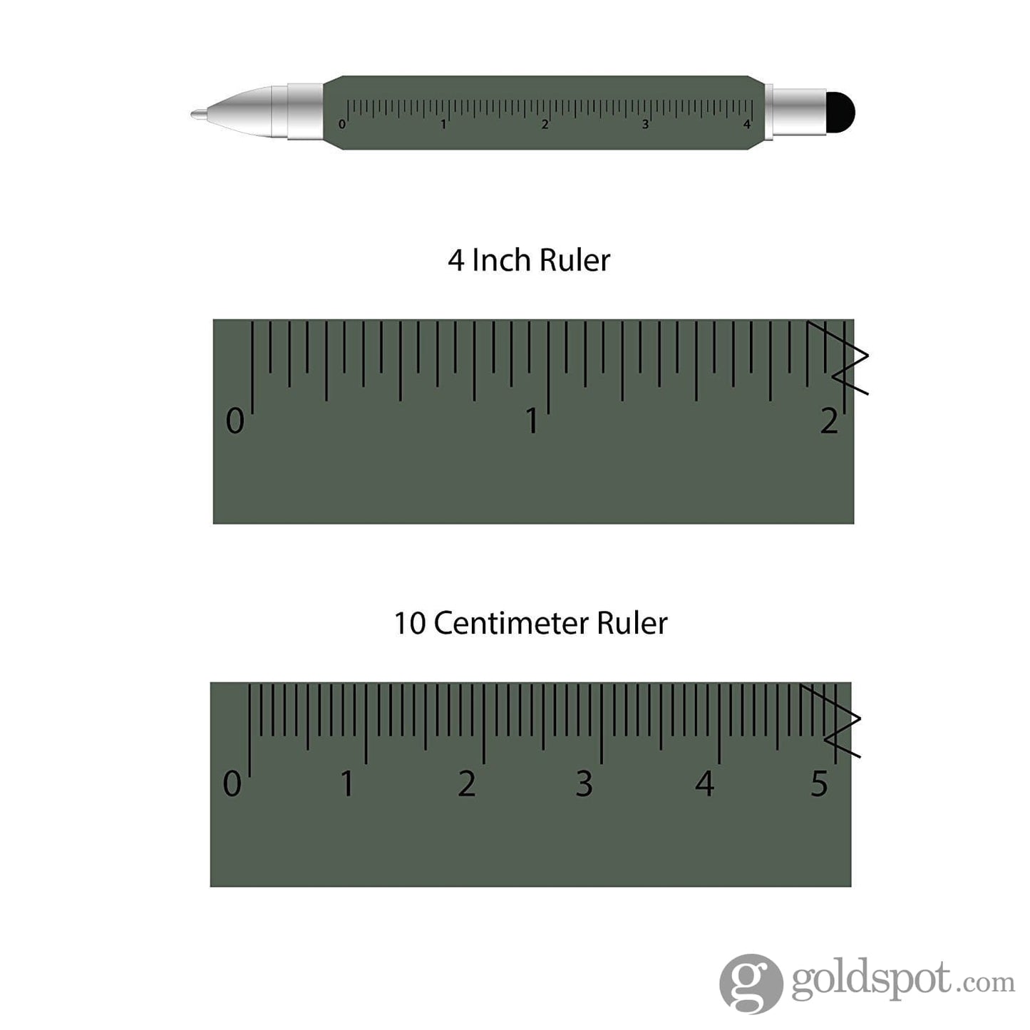 Monteverde Tool 60 Platinum Ballpoint Pen in Grey Misc