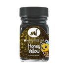 Monteverde USA Honey Yellow Bottled Ink in Black with Gold Glitter - 30mL Bottled Ink