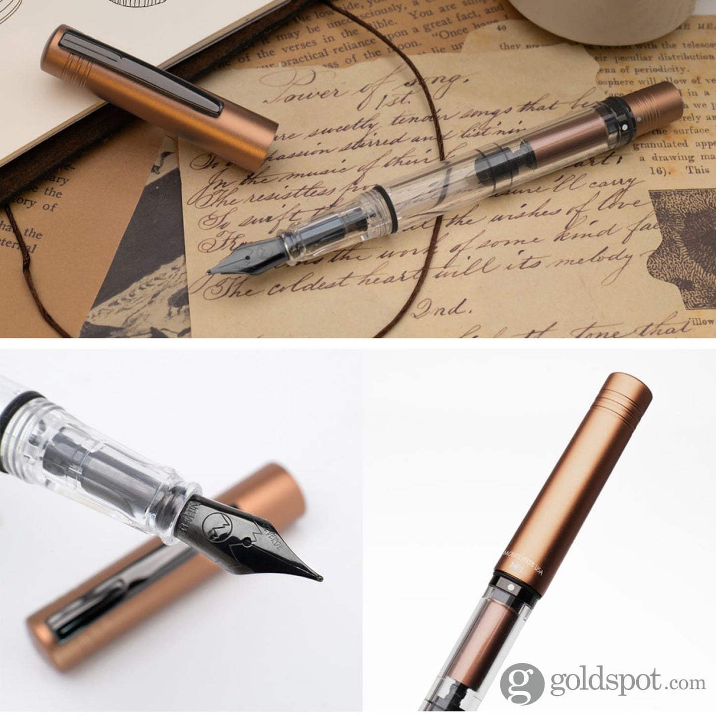 Monteverde USA MP1 Fountain Pen in Mocha Mousse Fountain Pen