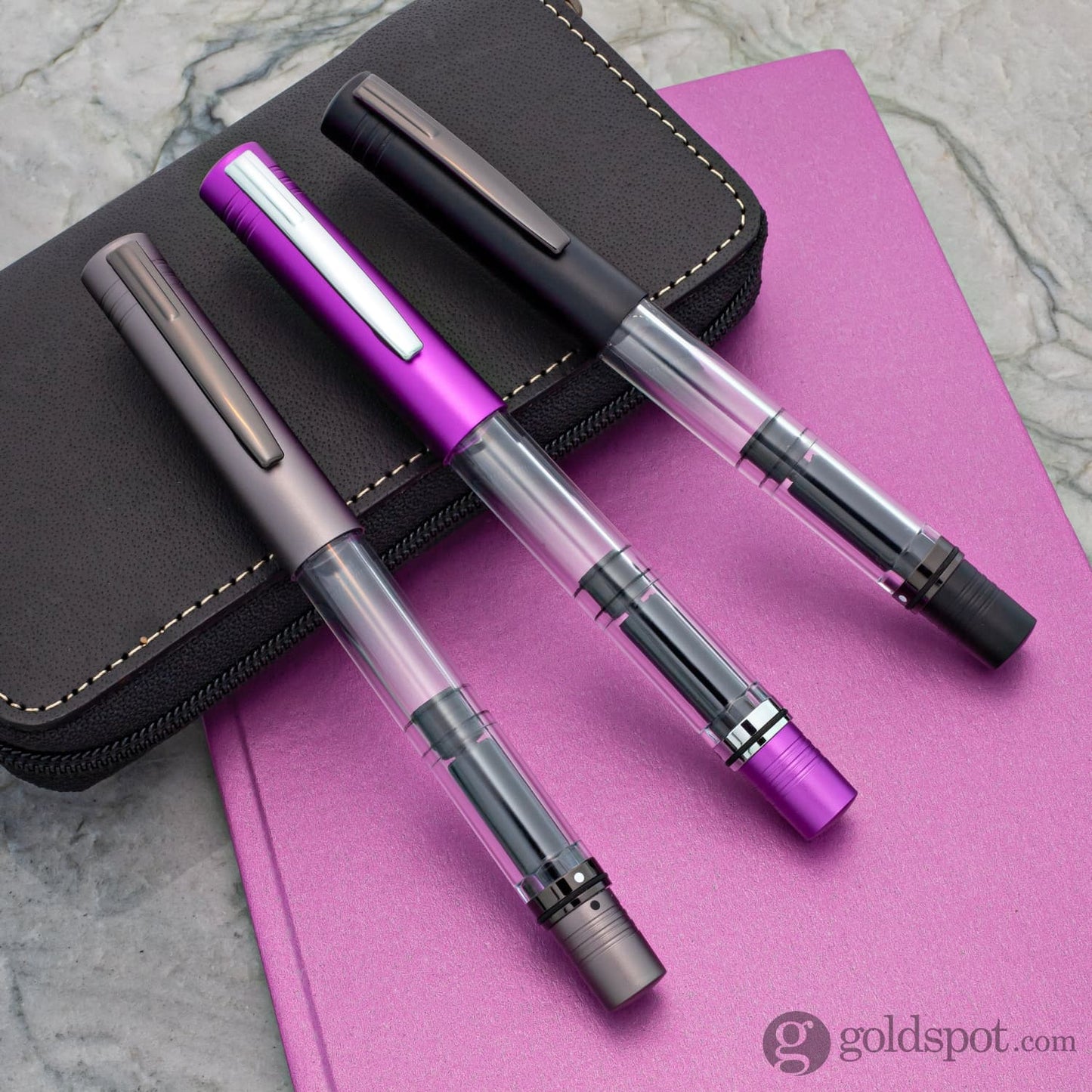 Monteverde USA MP1 Fountain Pen in Purple Frost Fountain Pen