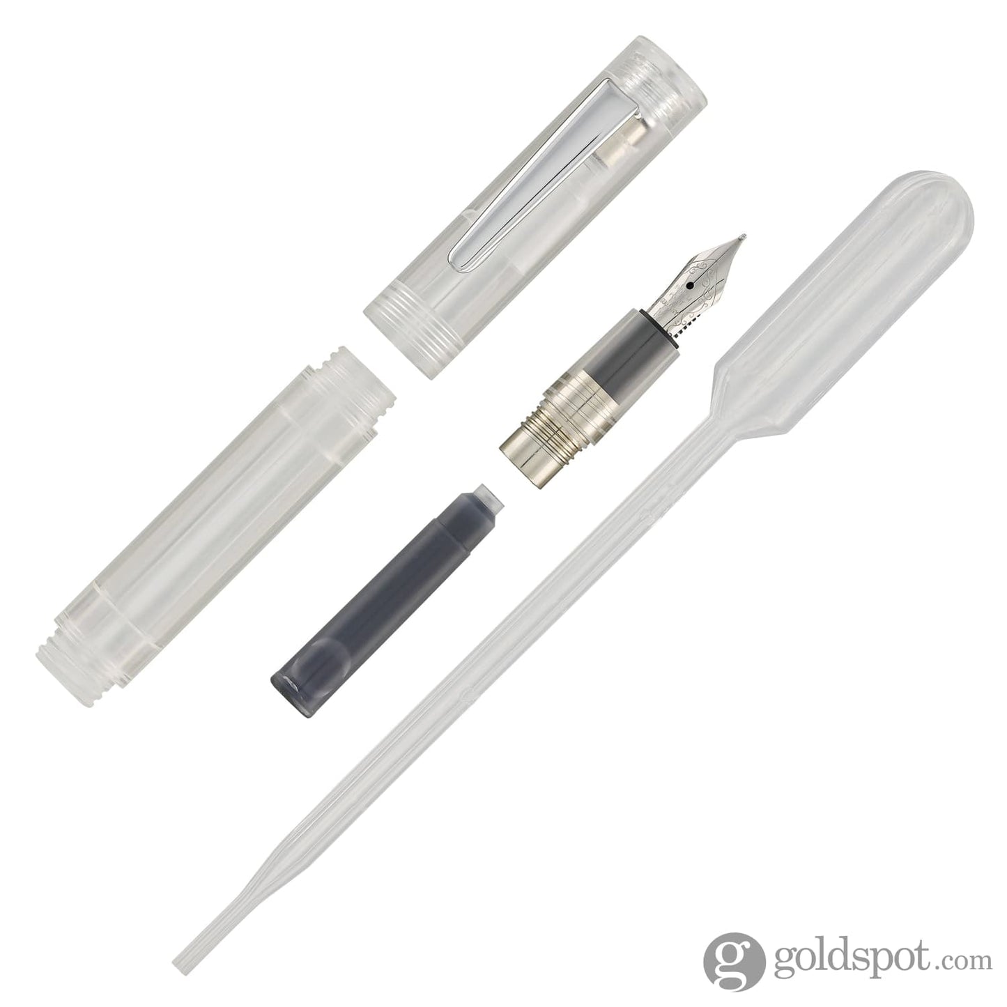 Monteverde USA MVP Fountain Pen in Diamond Clear Fountain Pen