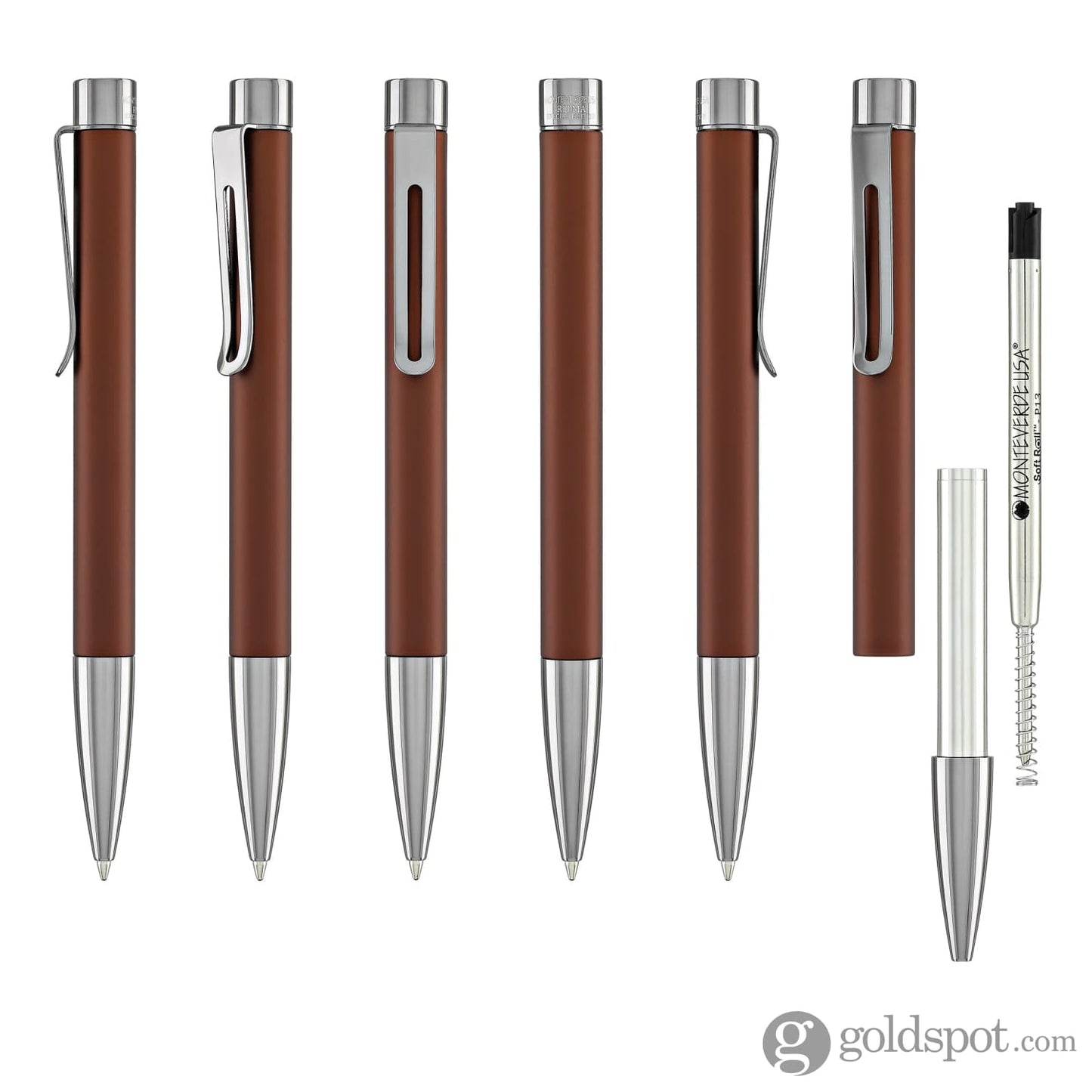 Monteverde USA Ritma 2024 Special Edition Anodized Ballpoint Pen in Espresso Ballpoint Pens