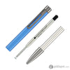 Monteverde USA Ritma Anodized Ballpoint Pen in Blue Ballpoint Pens