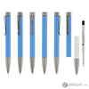 Monteverde USA Ritma Anodized Ballpoint Pen in Blue Ballpoint Pens