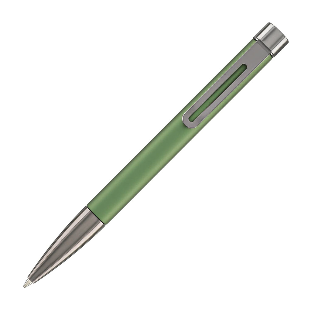 Monteverde USA Ritma Anodized Ballpoint Pen in Green Ballpoint Pens