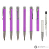 Monteverde USA Ritma Anodized Ballpoint Pen in Purple Ballpoint Pens