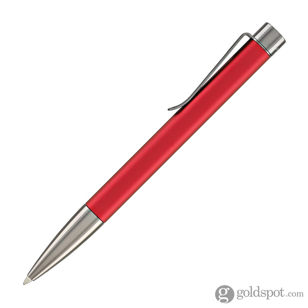 Monteverde USA Ritma Anodized Ballpoint Pen in Red Ballpoint Pens