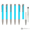 Monteverde USA Ritma Anodized Ballpoint Pen in Turquoise Ballpoint Pens