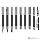 Monteverde USA Ritma Anodized Fountain Pen in Black Fountain Pen