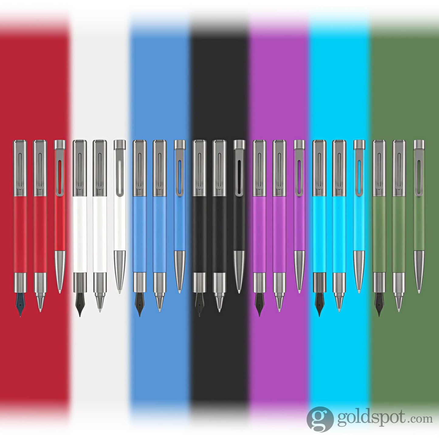 Monteverde USA Ritma Anodized Fountain Pen in Black Fountain Pen