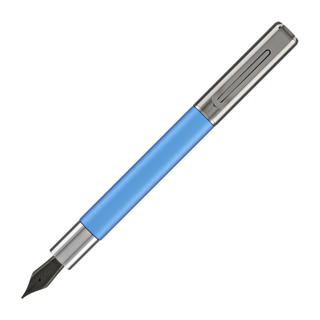 Monteverde USA Ritma Anodized Fountain Pen in Blue Fountain Pen