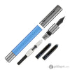 Monteverde USA Ritma Anodized Fountain Pen in Blue Fountain Pen